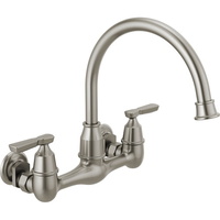  Corin Wall Mount Kitchen Faucet - Stainless