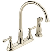  Cassidy Two-Handle Kitchen Faucet - Brilliance Polished Nickel