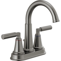  Bowery 4'' Centerset Bathroom Faucet - Black Stainless