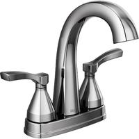 Stryke 4'' Centerset Bathroom Faucet - Lumicoat Chrome