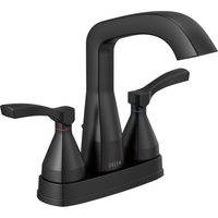  Stryke 4'' Centerset Bathroom Faucet - Matte Black