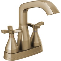  Stryke 4'' Centerset Bathroom Faucet - Brilliance Champagne Bronze