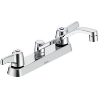  Commercial Wallmount Kitchen Faucet - Chrome