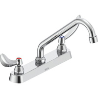  Commercial Wallmount Kitchen Faucet - Chrome