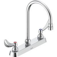 Commercial Wallmount Kitchen Faucet - Chrome