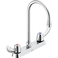  Commercial Two-Handle Kitchen Faucet - Chrome