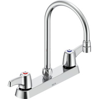  Commercial Wallmount Kitchen Faucet - Chrome