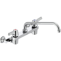  Teck Commercial Wallmount Kitchen Faucet - Chrome
