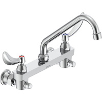  Teck Commercial Wallmount Kitchen Faucet - Chrome