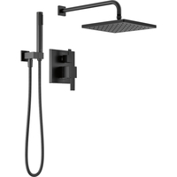  Monitor 14 Two Handle Shower Faucet - Matte Black