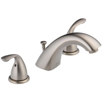  Classic 8'' Widespread Bathroom Faucet - Brilliance Stainless