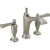  Dorval 8'' Widespread Bathroom Faucet - Brilliance Stainless