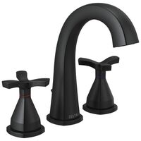  Stryke 8'' Widespread Bathroom Faucet - Matte Black