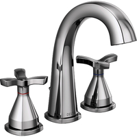  Stryke 8'' Widespread Bathroom Faucet - Lumicoat Chrome