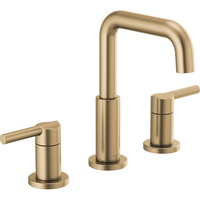  Nicoli 8'' Widespread Bathroom Faucet - Champagne Bronze