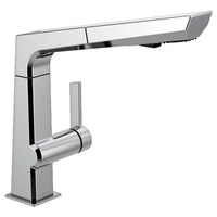  Pivotal Pull-Out Spray Kitchen Faucet - Chrome