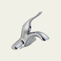  HDF Commerical 4" Centerset Commercial Bathroom Sink Faucet - Chrome