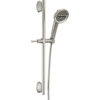  Universal Showering Hand Held Shower - Slide Bar Mount Shower Accessory - Lumicoat Stainless