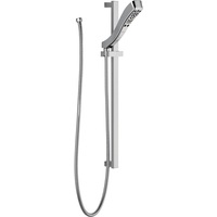  Tesla Hand Held Shower - Slide Bar Mount Shower Accessory - Chrome