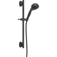  Ashlyn Hand Held Shower - Slide Bar Mount Shower Accessory - Matte Black