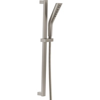  Universal Showering Hand Held Shower - Slide Bar Mount Shower Accessory - Brilliance Stainless