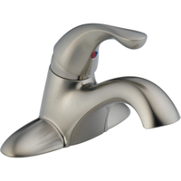  Classic 4'' Centerset Bathroom Faucet - Brilliance Stainless