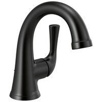  Kayra Single Hole Bathroom Faucet - Matte Black