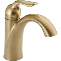  Lahara Single Hole Bathroom Faucet - Brilliance Champagne Bronze