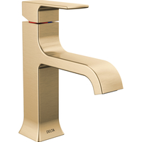  Velum Single Hole Bathroom Faucet - Champagne Bronze