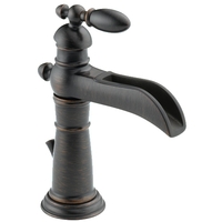  Victorian Single Hole Bathroom Faucet - Venetian Bronze