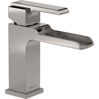  Ara Single Hole Bathroom Faucet - Brilliance Stainless
