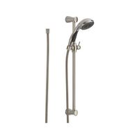  Hand Held Shower - Slide Bar Mount Shower Accessory - Brilliance Stainless