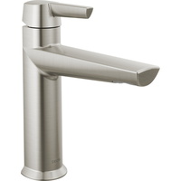  Galeon Single Hole Bathroom Faucet - Lumicoat Stainless