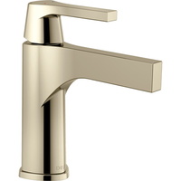  Zura Single Hole Bathroom Faucet - Brilliance Polished Nickel