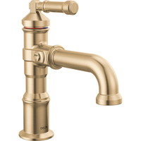  Broderick Single Hole Bathroom Faucet - Lumicoat Champagne Bronze