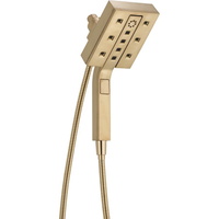  In2Ition  Hand Held Shower - Shower Arm Mount Shower Accessory - Lumicoat Champagne Bronze