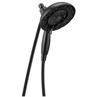  In2Ition  Hand Held Shower - Shower Arm Mount Shower Accessory - Matte Black