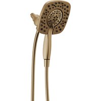  In2Ition  Hand Held Shower - Shower Arm Mount Shower Accessory - Champagne Bronze