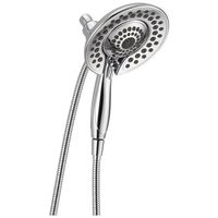  In2Ition  Hand Held Shower - Shower Arm Mount Shower Accessory - Chrome