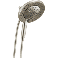  Universal Showering Components Hand Held Shower - Wall Mount Shower Accessory - Lumicoat Stainless