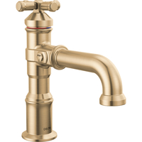  Broderick Single Hole Bathroom Faucet - Lumicoat Champagne Bronze