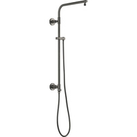  Emerge Shower Tower Custom Shower System - Lumicoat Black Stainless