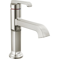  Tetra Single Hole Bathroom Faucet - Lumicoat Stainless