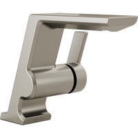  Single Hole Bathroom Faucet - Lumicoat Stainless