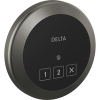  Steamscape Steam Control Steam Bath - Lumicoat Black Stainless