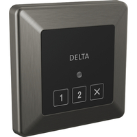  Steamscape Steam Control Steam Bath - Lumicoat Black Stainless