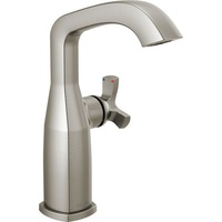  Stryke Single Hole Bathroom Faucet - Brilliance Stainless