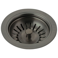  Drain Strainer Kitchen Accessory - Black Stainless
