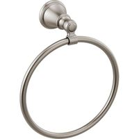  Woodhurst Towel Ring Bathroom Accessory - Brilliance Stainless