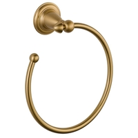  Victorian Towel Ring Bathroom Accessory - Brilliance Champagne Bronze